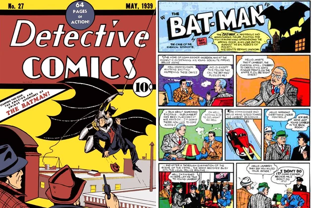 First Comic of Batman